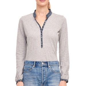 ⬇️$40 Rebecca Taylor Le Vie Violette jersey Henley
